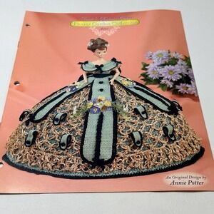 Annie's Attic Flower Garden Collection Crochet‎ Barbie Pattern Aster Dress